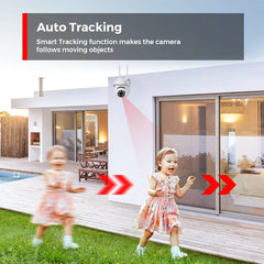 4MP extérieur Wifi caméra 2K HD sécurité PTZ IP caméra AI Auto détecter suivi bébé intérieur nuit caméra couleur Surveillance ICSee