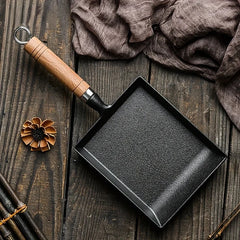 Ustensiles de cuisine japonais antiadhésifs, poêle à œufs, poêle à crêpes, Pot en fonte, outils de cuisine faciles à nettoyer, Pots carrés, 1 pièces