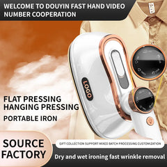Fer à repasser intelligent portable à affichage numérique LED, 2025 W, haute puissance, nouveau, 1200