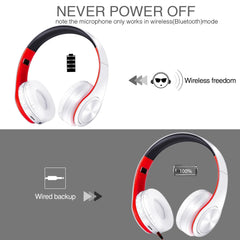 Écouteurs Bluetooth casque écouteur sans fil casque stéréo pliable Sport écouteur Microphone casque mains libres lecteur MP3