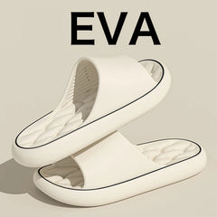 Pantoufles souples Super légères, diapositives simples à la mode, chaussures élastiques EVA, baskets colorées dans la porte, tongs de salle de bain