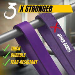 Bandes élastiques en latex naturel, équipement d'entraînement physique, gymnastique à domicile