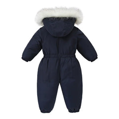 -30 degrés hiver Ski costume Plus velours bébé combinaison garçon salopette chaud enfants enfant en bas âge fille vêtements enfants vêtements manteau pardessus