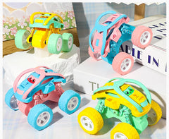 Voiture jouet à Rotation inertielle, voiture de cascade tout-terrain à quatre roues motrices, jouet pour garçons et tout-petits