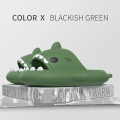 Pantoufles de requin pour femmes, palmes amovibles, tongs légères EVA pour hommes, plage d'été, Couple, sandales d'extérieur de requin