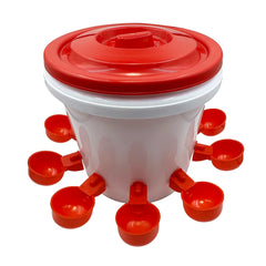 Abreuvoir automatique jetable pour animaux de ferme, bol à boire pour volaille, poussins, canard, oie, mélangeur d'eau, 1-20 pièces