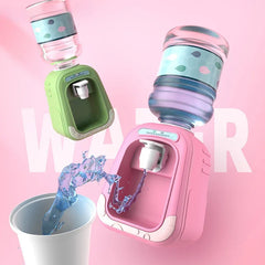 Mini maison de jeu, distributeur d'eau de dessin animé, rotatif et détachable, Machine à boissons pour enfants, jouets interactifs pour enfants, 1 pièce