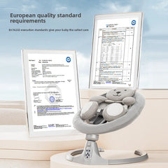 Artefact de coaxial pour bébé, berceau pour bébé, chaise à bascule électrique multifonctionnelle, fabricant de source pour nouveau-né