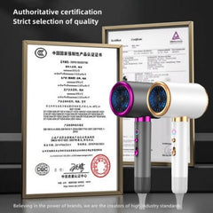 Le dernier sèche-cheveux à grande vitesse, sèche-cheveux à ions de lumière bleue haute puissance pour Salon de coiffure, appareil ménager US UK.EU.AU Plug-In