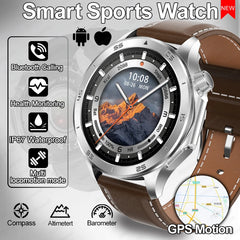 Nouveau pour montre OPPO X2 extérieur GPS piste Sport montre intelligente boussole pression altimètre 300mA grande batterie hommes femmes Bracelet intelligent
