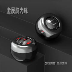 Balle de poignet à démarrage automatique en métal, gyroscope, balle de préhension, entraînement musculaire des bras, équipement de sport et de fitness