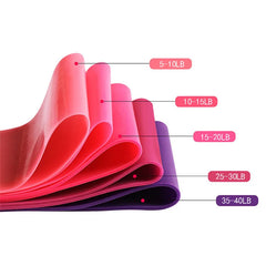 Équipement d'entraînement de Fitness Portable, bandes de résistance en caoutchouc, Yoga, gymnastique, gomme élastique, force, Pilates, Crossfit, sport de poids pour femmes