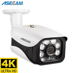 8MP 4K camera video surveillance IP extérieure H.265 Onvif balle rangée Vision nocturne IR 4MP POE caméra de Surveillance
