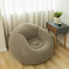 Grand canapé gonflable paresseux, chaise longue en PVC, siège pouf, Pouf bouffant, Tatami, fourniture de salon