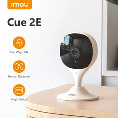 IMOU Cue 2E 3MP Wifi caméra bébé moniteur caméra détection humaine compacte intelligente Vision nocturne caméra intérieure Mini Surveillance