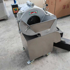 Machine industrielle de découpe en dés Kimchi de qualité supérieure 300-400 KG/H trancheuse électrique de fruits et légumes pomme de terre oignon Machine de découpe de fruits