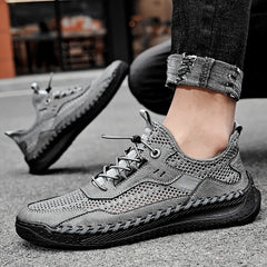 Mocassins en cuir faits à la main pour hommes, chaussures de conduite décontractées, chaussures d'outillage, offre spéciale