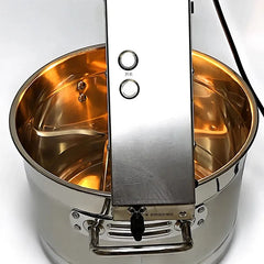 Agitateur alimentaire Pot 10L Machine à frire confiture alimentaire Sauce mélange Wok 220V automatique remuer Machine à frire cuisson mélange confiture faisant fabricant