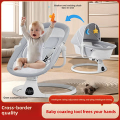 Nouveau bébé multi fonctionnel berceau électrique berceau nouveau-né intelligent coaxial bébé bébé couché berceau plat panier de couchage