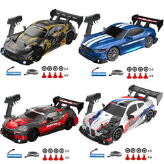 1:24 haute vitesse RC dérive voiture 2.4G 4WD télécommande Mini voiture de course compétition voiture de course jouet pour les enfants