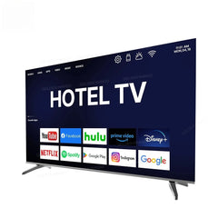 OEM 43/55/65/70 pouces Android Smart TV - 4K UHD FHD Google TV pour usage commercial d'hôtel, WiFi et HDMI