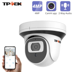 4MP IP Wifi caméra 2.8mm vidéo Surveillance caméra sans fil intérieure maison bidirectionnelle Audio sécurité Protection Camara CamHi Wi-Fi Cam