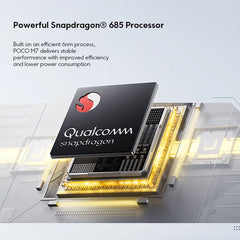 【Première mondiale】POCO M7 Version mondiale Smartphone Snapdragon 685 7000mAh batterie immersive 6.9 "FHD + affichage NFC 33W charge