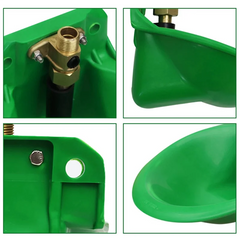 A33Z-2X automatique Durable mouton abreuvoir tasse Catter chèvre bol à boire cheval distributeur d'eau outil ferme Animal vache plastique utilisation