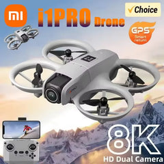 Xiaomi i1PRO Mini Drone 8K HD double caméra aérienne évitement d'obstacles débit optique évitement de vol stationnaire Drone RC à quatre axes 10000M 2025