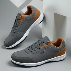 Cuir hommes chaussures baskets tendance chaussures décontractées confortable respirant loisirs hommes baskets chaussures antidérapantes hommes chaussures de sport