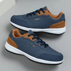 Cuir hommes chaussures baskets tendance chaussures décontractées confortable respirant loisirs hommes baskets chaussures antidérapantes hommes chaussures de sport