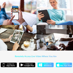 Caméra de surveillance extérieure et intérieure PTZ IP WiFi HD 4MP 2K 2MP/1080p, dispositif de sécurité sans fil, avec n'aime numérique x4, compatible Camhi Camhipro, camera surveillance exterieur sans fil