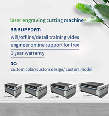 Machine de gravure et de découpe laser pour chaussures, appareil photo CCD, granit, textile, filtre souffleur d'air, 5 axes distants, 60W, 80W, 100W