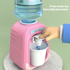 Mini maison de jeu, distributeur d'eau de dessin animé, rotatif et détachable, Machine à boissons pour enfants, jouets interactifs pour enfants, 1 pièce