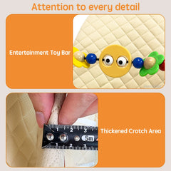 PANGDUBE bébé videur Portable siège videur pour bébés berceau ergonomique nouveau-né balançoire chaise infantile inclinable bébé chaise à bascule