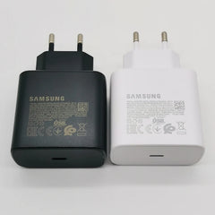 Samsung-Chargeur super rapide 45W, adaptateur 1.8m, type C pour Galaxy S24, S23, S22, S21, S20, Note 20 Ultra, 10 Z Flip, possède 6, 5, 4, 3, 2
