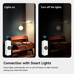 Tuya ZigBee capteur de lumière capteur de Luminance détecteur de luminosité d'éclairage domotique intelligente App contrôle détecteur de lumière Tuya