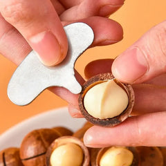 Mini Casse-Noix en Acier Inoxydable, Ouvre-Brochure Portable, Accessoires de Cuisine de Camping, Outils, 4 Pièces/Ensemble, Nouveauté 2025