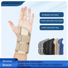 Support de bracelet de poignet à Compression réglable, pour la récupération des entorses, attelle de poignet, traitement des douleurs articulaires, stabilisateur pour l'arthrite