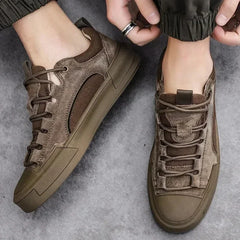 Tendance hommes chaussures en cuir décontractées 2023 nouvelles chaussures pour hommes haut noir décontracté hommes baskets plate-forme S 2023 nouveau Tenis Masculino