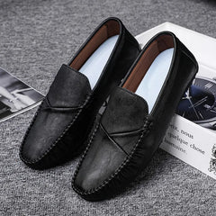 Chaussures Doudou, chaussures de conduite à une jambe, chaussures tendance de style coréen, chaussures décontractées à la mode, chaussures pour hommes
