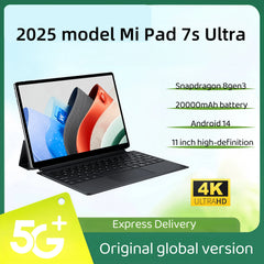 2025 nouvelle tablette PC originale édition mondiale Pad 7 Pro Ultra Snapdragon 8gen3, Android 14 HD 4K, 22 go + 2 to, double SIM 5G et WIFI
