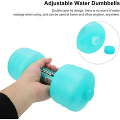 Haltères ajustables à eau pour perte de poids, 1kg, accessoires de gymnastique, équipement de fitness à domicile