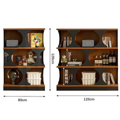 Armoires de salon classiques rétro derrière le canapé, armoires de salon en bois tendance, rangement, meubles de luxe modernes Vitrina