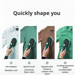 Mini machine à repasser peut tourner à 180 degrés, vêtements de repassage de voyage, petit fer électrique filaire à chauffage rapide pour la maison professionnelle