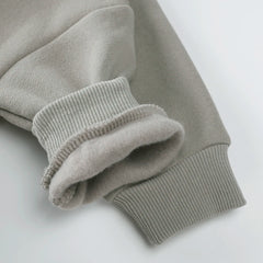 2025 hiver bébé barboteuse nouveau-né vêtements épaissir polaire pyjamas petit amour broderie infantile garçon fille Onesies enfant en bas âge combinaisons