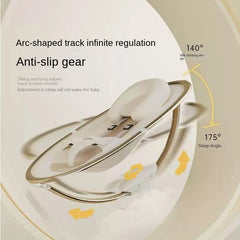 Chaise à bascule électrique intelligente sans fil pour bébé, avec musique et minuterie, moustiquaire, berceau pour nouveau-né