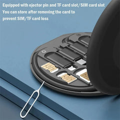 Kit d'adaptateur de charge rapide 60W type-c vers USB C vers Micro USB vers éclairage pour IPhone 14 13 12 Pro convertisseur OTG boîte de rangement multiple