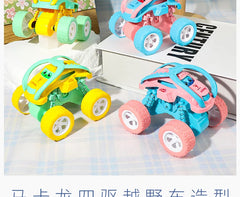 Voiture jouet à Rotation inertielle, voiture de cascade tout-terrain à quatre roues motrices, jouet pour garçons et tout-petits