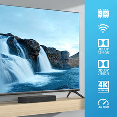 2025 MECOOL KS3 Android barre de son TV Box Google Netflix 4K Dolby Vision 32GB Androidtv haut-parleur Surround son Home Media cinéma